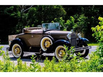show-quality 1931 ford model a roadster