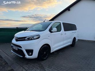 toyota proace verso čerstvě po velkém servisu