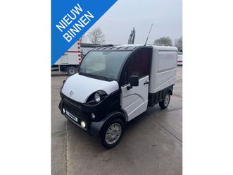 aixam e-truck 400 laadbak volledig elektrisch | brommer rijbewijs | stadsdistributie |