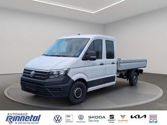 crafter 35 pritsche doka 2.0 tdi fwd lr standhzg+navi+klimatic+app conn+dab+komf fahrersitz+el beh