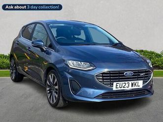 ford fiesta 1.0t ecoboost titanium x hatchback 5dr petrol manual euro 6 (s/s) (100 ps)