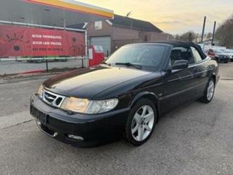 ② saab 93 cabrio turbo automaat leer airco nav lpg! — saab — 2ememain
