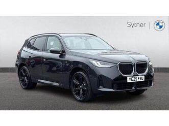 bmw x3 20d xdrive m sport 2.0 5dr