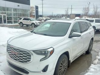 gmc terrain 2020 denali cuir awd toit ouvrant camera recul traction integrale
