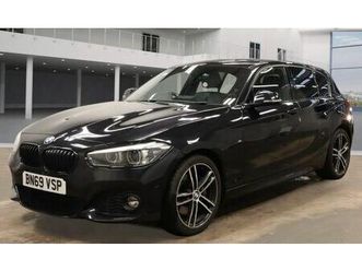 2019 bmw 1 series 1.5 118i m sport shadow edition 5d