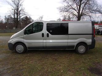 renault trafic 3-osobowy 2009 rok 2.5 dci 145 km long, klima, gozdnica • olx.pl