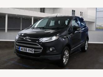 1.0t ecoboost zetec 2wd euro 6 (start/stop) 5dr