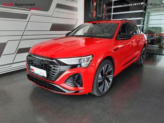 audi q8 e-tron sportback 55 quattro (300kw/408k) automatik, s line