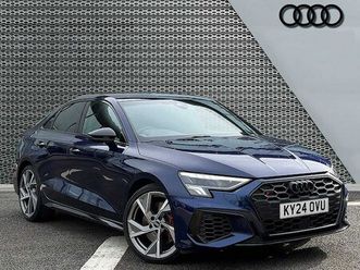 audi s3 saloon black edition tfsi quattro s tronic