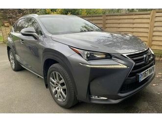 2017 lexus nx 300h 2.5 luxury