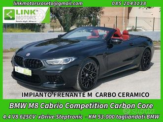bmw m8 cabrio competition carboncore