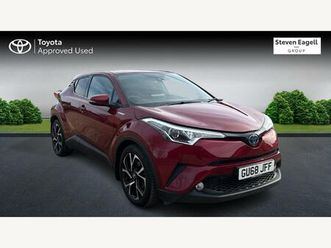 toyota c-hr design suv's 1.8 vvt-h design cvt euro 6 (start/stop) 5dr