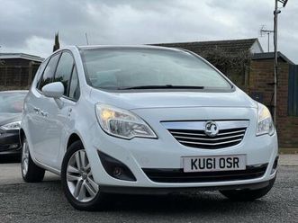 2011 vauxhall meriva se mpv petrol manual