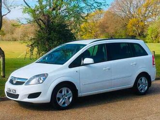 2014 vauxhall zafira 1.8i [120] exclusiv 5dr mpv petrol manual
