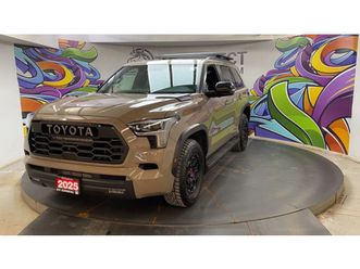 toyota sequoia trd pro hybrid 4wd * автокредит* цена до бг