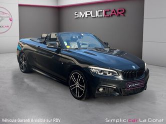 bmw serie 2 cabriolet f23 lci2 218d 150 ch bva8 m sport entretien complet bmw garantie 12 mois