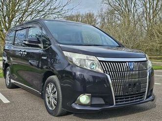 toyota voxy 1.8h auto euro 6 7 seater hybrid mpv cruise control ulez compliant mpv petrol/electr...