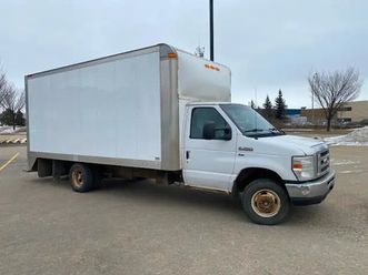 2010 ford e350 cube van body active one owner high-roof v8 15foo