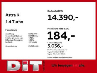 opel astra k 1.4 turbo edition business klima tempomat