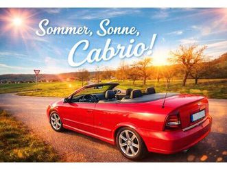 opel astra cabrio bertone edition 90 jahre - 49000km - sommerauto