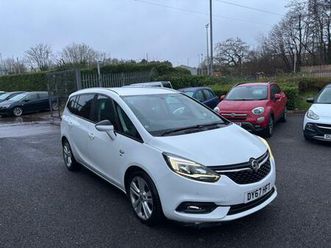 2017 vauxhall zafira 2.0 cdti sri 5dr mpv diesel manual