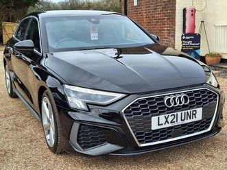 2021 audi a3 2.0 35 tdi s line sportback 5d tronic