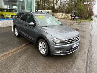 volkswagen tiguan 2.0 tdi allspace carat 150ch gps-led-7 places-carplay-toit ouvrant-1 main