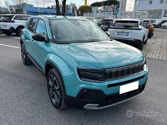 jeep avenger 1.2 turbo 100 cv mhev summit