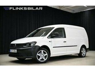 volkswagen caddy maxi drag|värmare|v-inredd|dubbelgolv|lågmil|