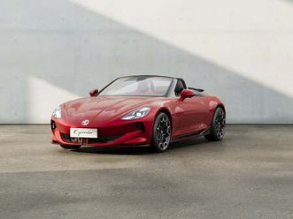 cyberster 2wd dynamic red / toit souple noir / intérieur rouge & noir