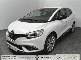 renault scénic limited tce 140 -1ere main-gps-radars-camera-clim auto-carplay-jantes alu