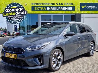 kia ceed sportswagon 1.6 gdi phev 141pk automaat executiveline | lentedeals | lederen bekleding | panoramadak | licht metalen wielen |