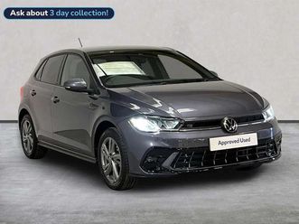 volkswagen polo 1.0 tsi r-line 5dr hatchback 2023, 7240 miles, £17799 - 33251500 - exchangeandmart.co.uk