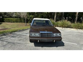 1983 chrysler lebaron convertible