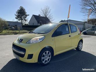 peugeot 107 1.0 12v trendy blue lion garantie 1 ans