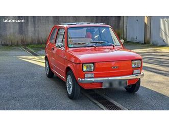 fiat 126 personal 4 de 1978, toit ouvrant d'origine