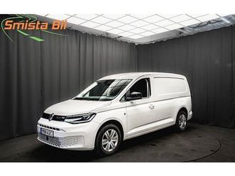 volkswagen caddy maxi tdi lågmil d-värmare drag lackerad inredning