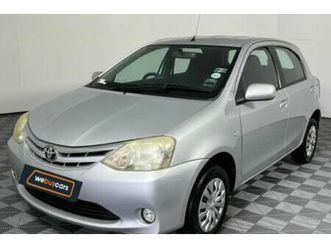2013 toyota etios 1.5 xs 5-dr