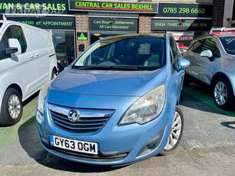 vauxhall meriva 2013