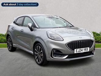 ford puma suv 1.0t ecoboost mhev st-line vignale suv 5dr petrol hybrid dct euro 6 (s/s) (155 ps)
