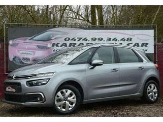 ② citroën c4 picasso 1.2puretech shine boite aut nav cam clim — citroën — 2ememain