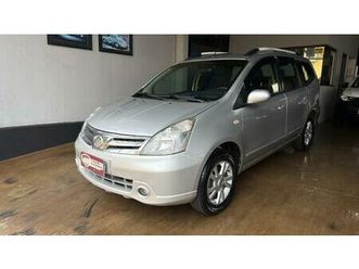 nissan grand livina 1.8 16v flex sl auto