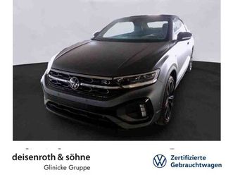 t-roc cabriolet r-line edition grey plus1.5 tsi dsg