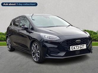 ford fiesta 1.0t ecoboost st-line x hatchback 5dr petrol manual euro 6 (s/s) (100 ps)