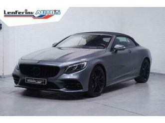 ② mercedes-benz s 560 cabrio premium plus amg head-up luchtver — mercedes-benz — 2ememain