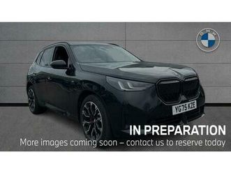 bmw x3 20 xdrive m sport 2.0 5dr