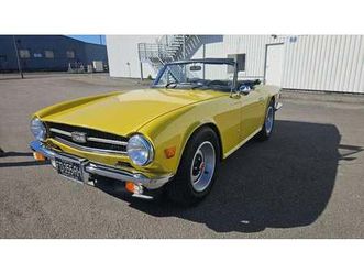 1975 triumph tr6 cabriolet a vendre