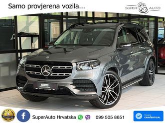 mercedes gls 400d 4m amg 330 ks, 7-sjed+zračni+led+4xgr sjed+acc+pano+virt