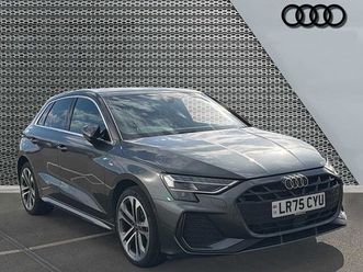 audi a3 sportback tfsi e s line 40 e s tronic