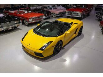 2007 lamborghini gallardo spyder
